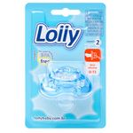 chupeta lolly oceano master silicone ortodôntico 2 azul