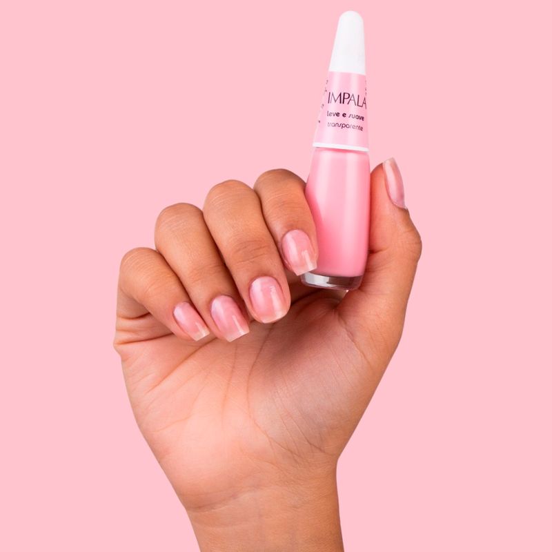 esmalte impala a cor da sua moda leve e suave transparente