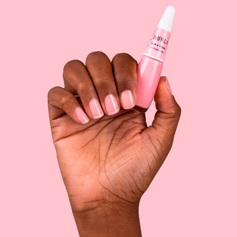 esmalte impala a cor da sua moda leve e suave transparente