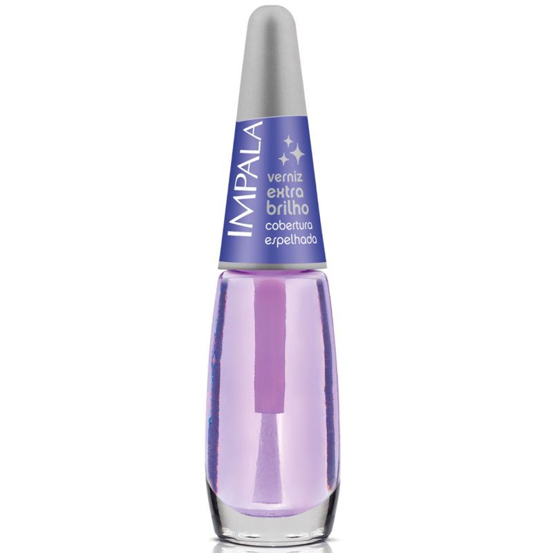 esmalte impala verniz extra brilho corbertura espelhada