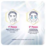 kit nivea luminous 630 antispot antiolheiras 15ml + água micelar 7 em 1 200ml