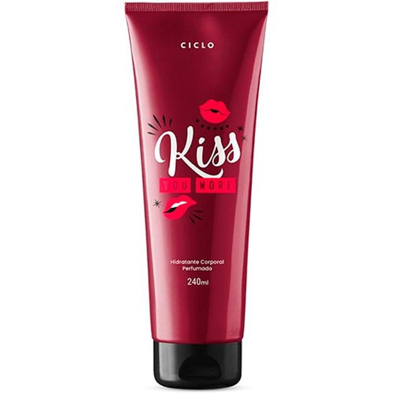 loção corporal kiss me more ciclo fragrance 240ml