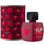 deo colonia feminino ciclo kiss me more lata 100ml