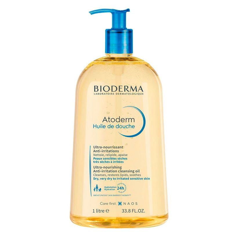 óleo de banho hidratante bioderma atoderm 1000ml