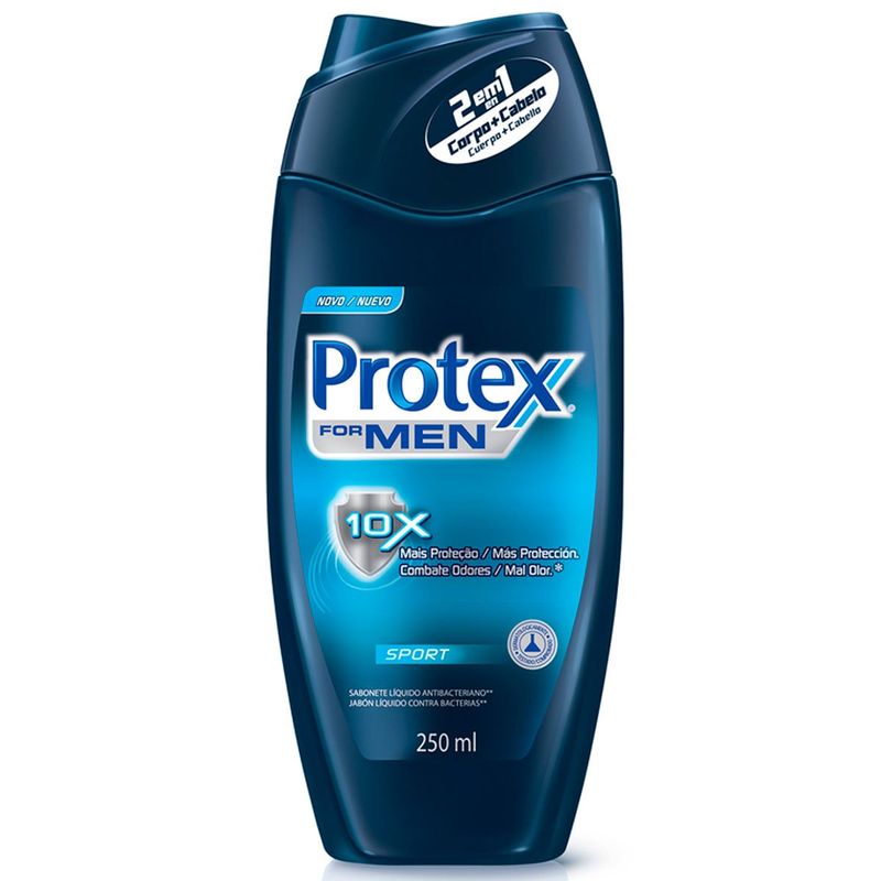 sabonetellíquido protex men sport 250ml