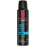 desodorante aerosol antitranspirante bozzano clinical ultra cool 94g