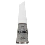esmalte risqué gliter as mil purpurinas 8ml