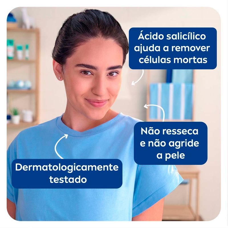 esfoliante facial nivea acne control 75ml