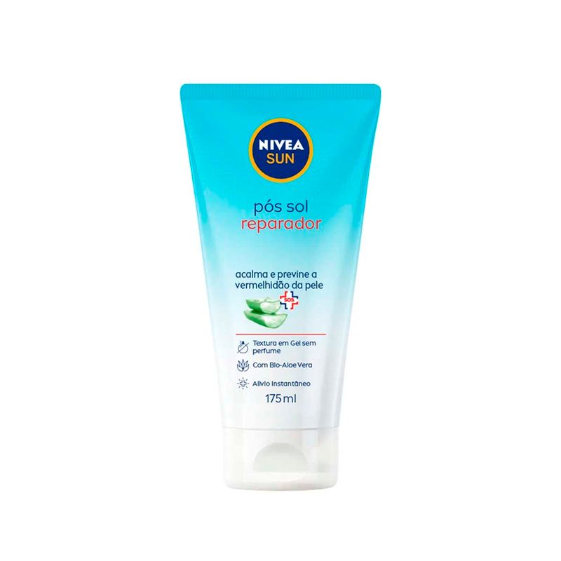 gel pós sol nivea sun reparador 175ml