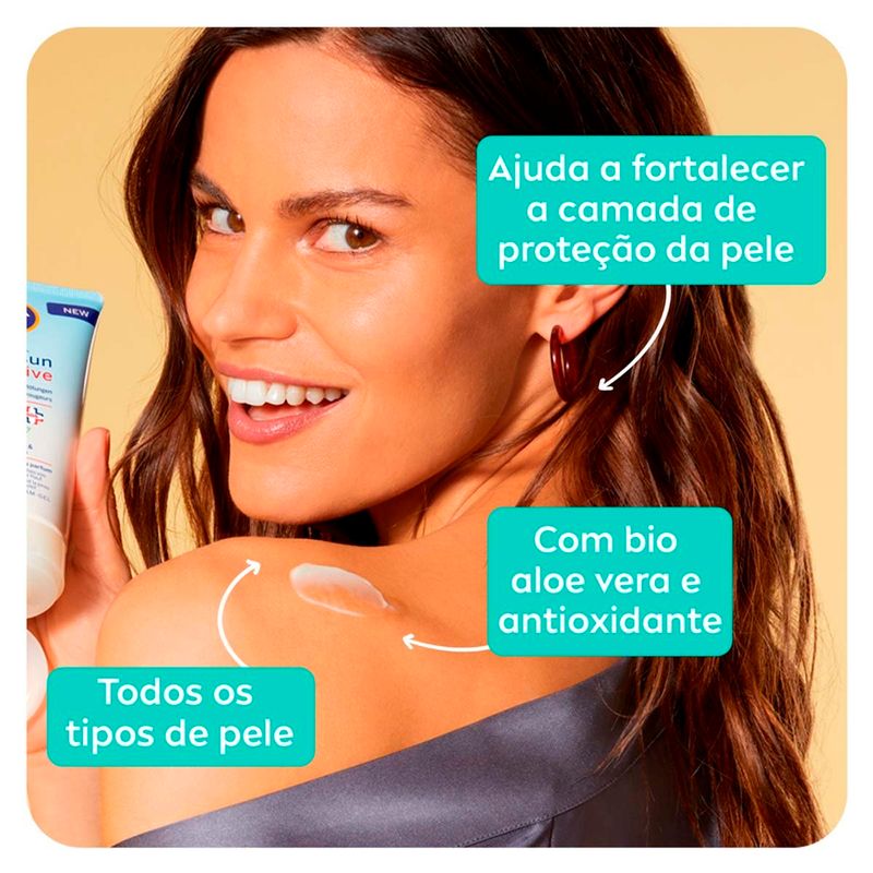 gel pós sol nivea sun reparador 175ml