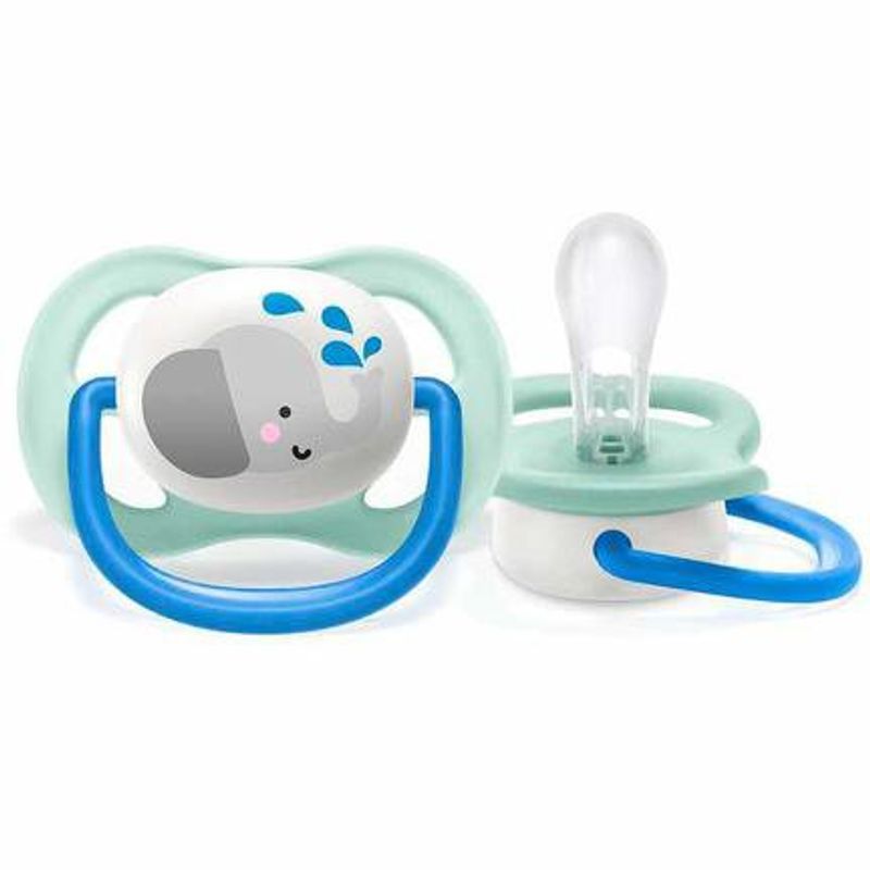 chupeta avent ultra air unitária decorada elefante 0-6 meses