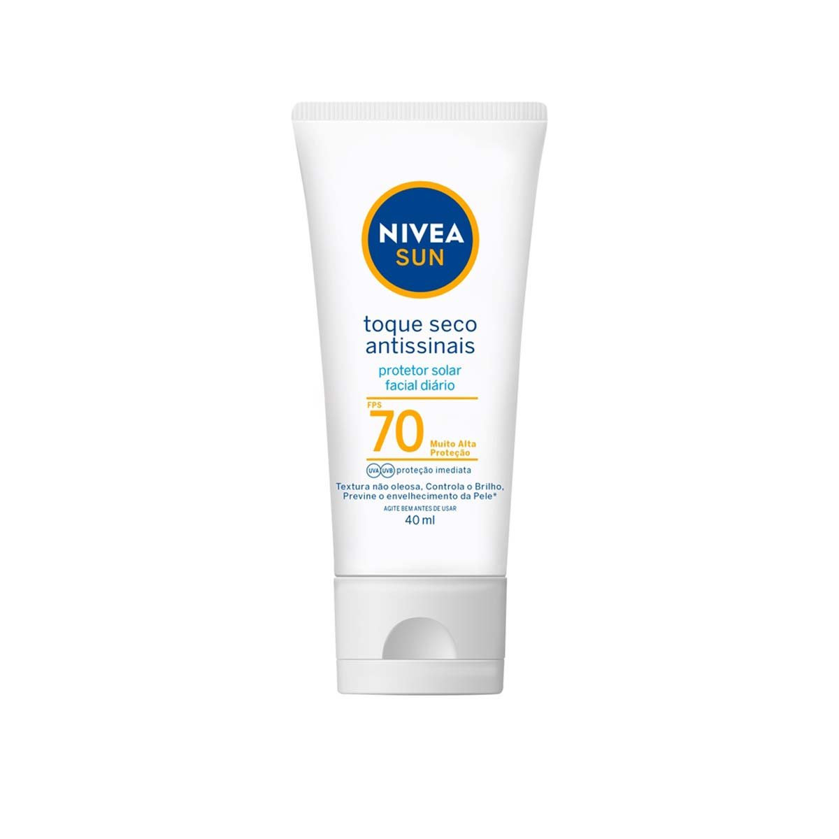 Protetor Solar Facial Nivea Fps 70 Antissinais 40ml