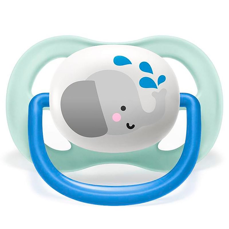 chupeta avent ultra air unitária decorada elefante 0-6 meses