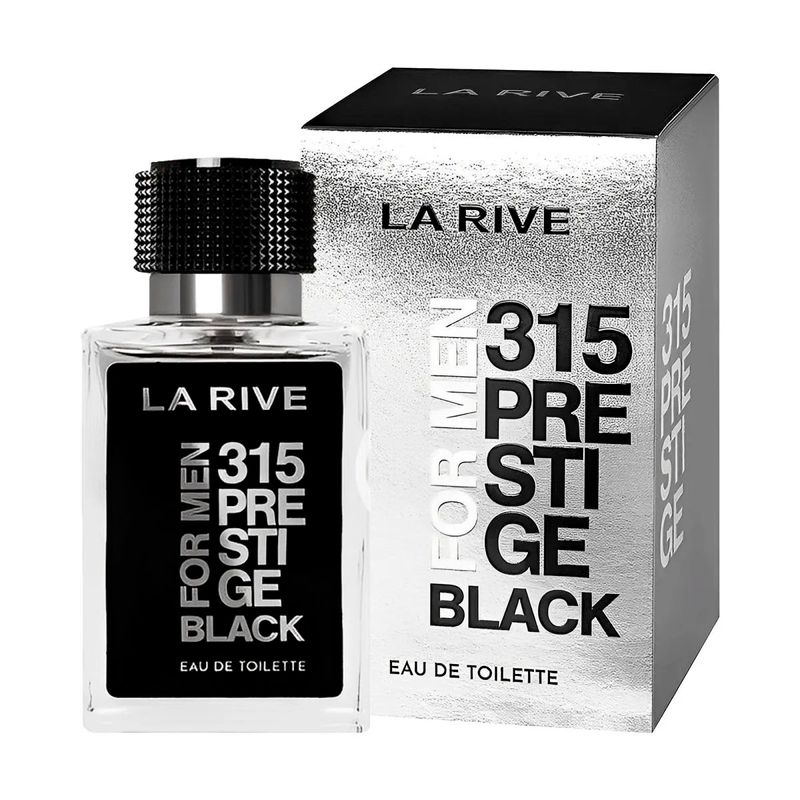 perfume la rive 315 prestige black masculino eau de toilette 100ml