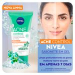 sabonete facial em gel nivea acne control 150g