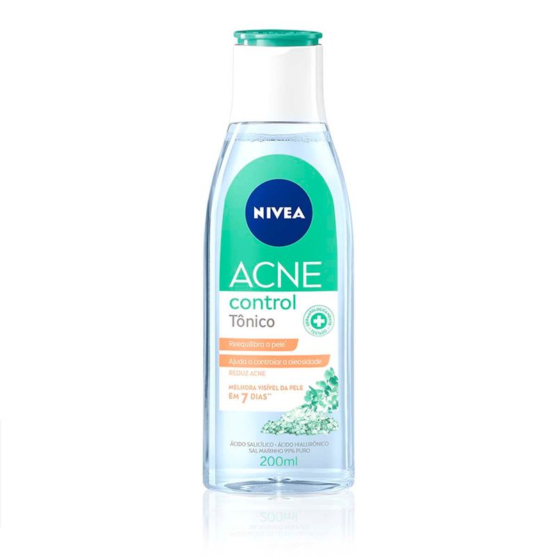 tônico facial nivea acne control 200ml