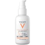protetor solar facial vichy uv-age daily cor 2.0 fps 60 40g