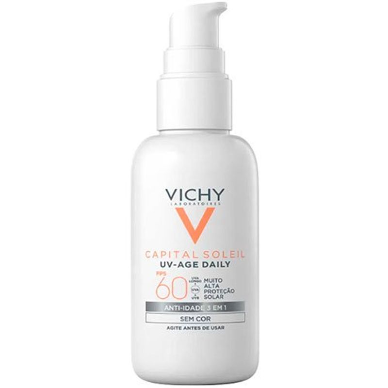 protetor solar facial vichy uv-age daily fps60 - 40g