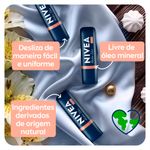 hidratante labial nivea hidra color 2 em 1 nude 4,8g