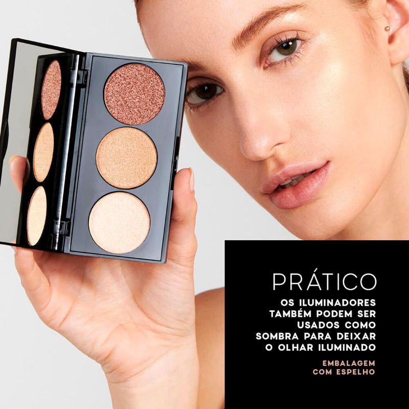 paleta de iluminadores océane edition highlight palette 7,2g