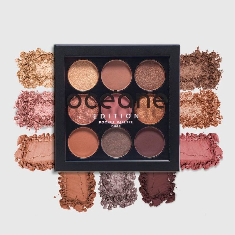 paleta de sombras océane edition pocket pallete nude 7g