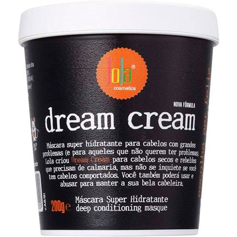 máscara capilar lola cosmetics dream cream 200g