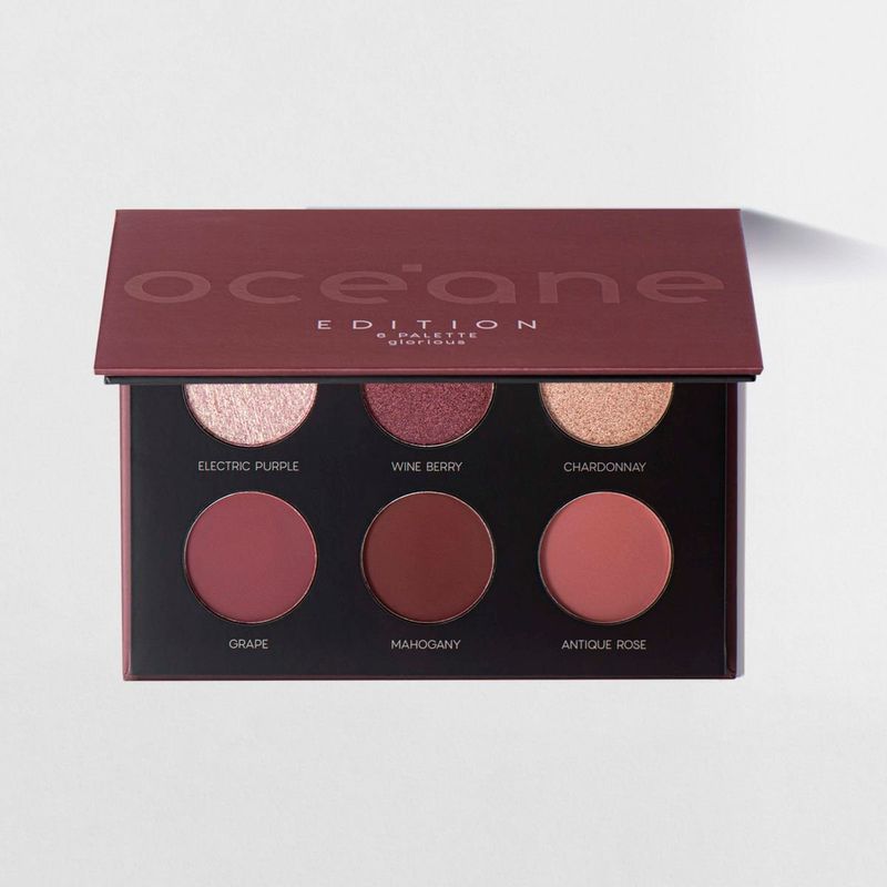 paleta de sombras océane edition palette glorious 7,8g