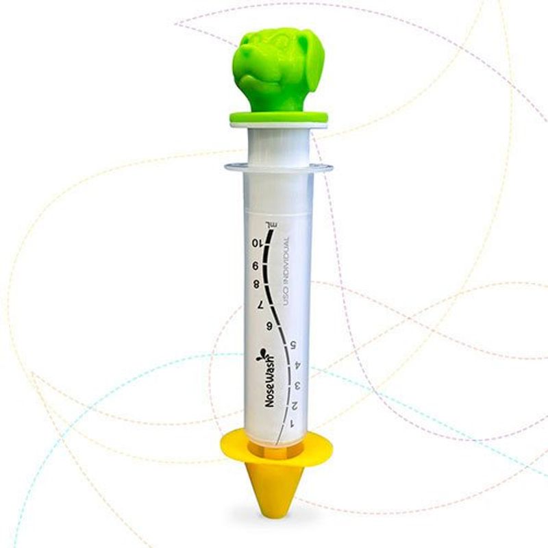 seringa para lavagem nasal agpmed nosewash cachorro 10ml