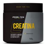 creatina pura probiótica monohidratada 100g