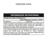creatina pura probiótica monohidratada 100g