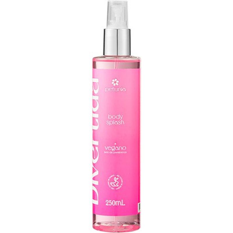 body splash petúnia eu sou divertida 250ml