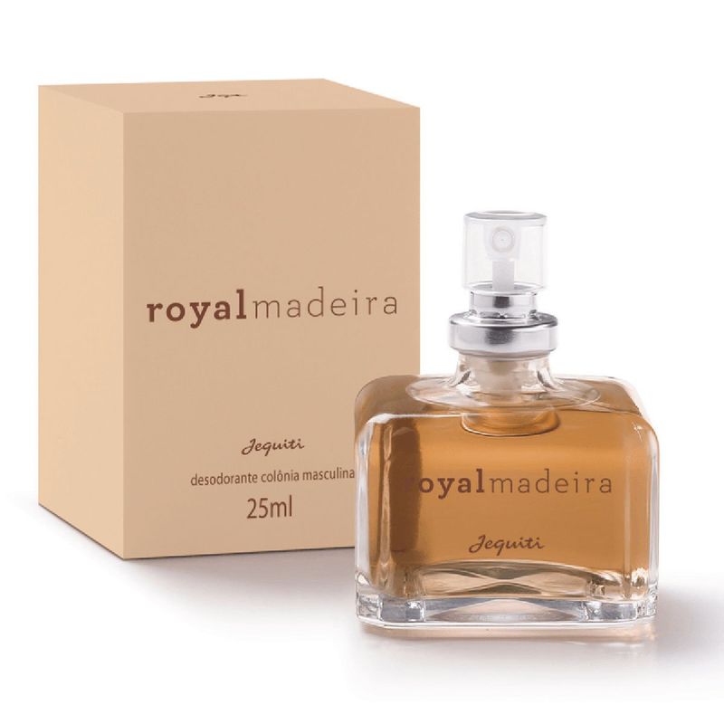 desodorante colônia masculino jequiti royalmadeira 25ml