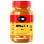 ômega 3 1.000mg 140 cápsulas fonte de epa+ dha suplemento alimentar fdc