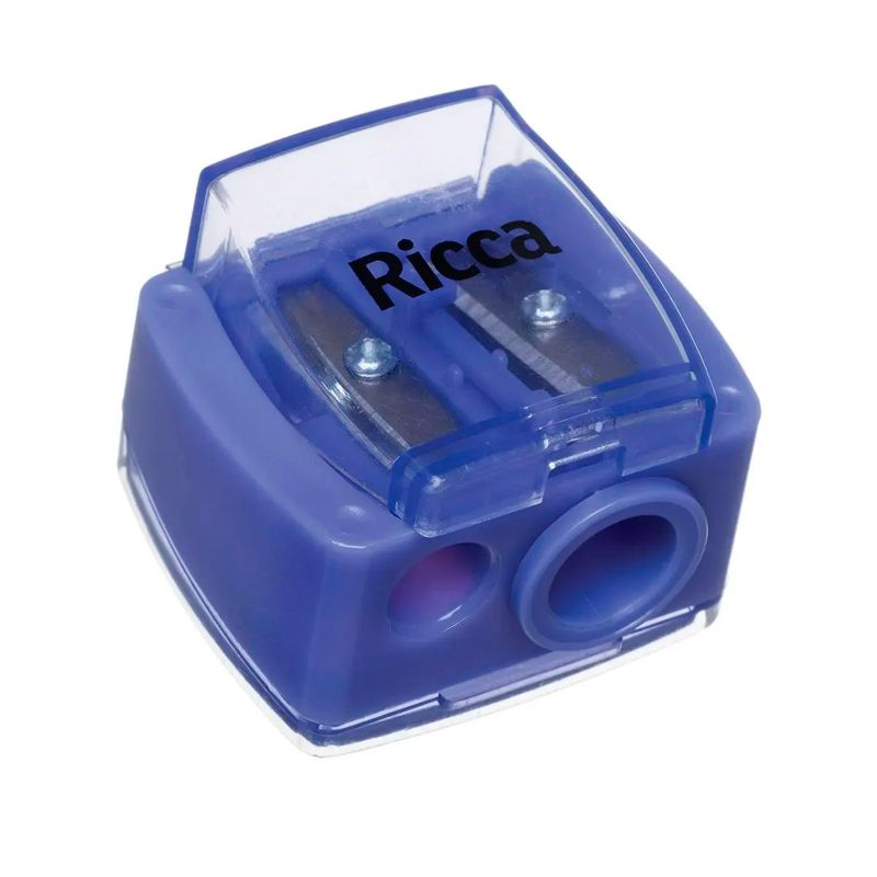 apontador para lápis de maquiagem ricca 1 unidade