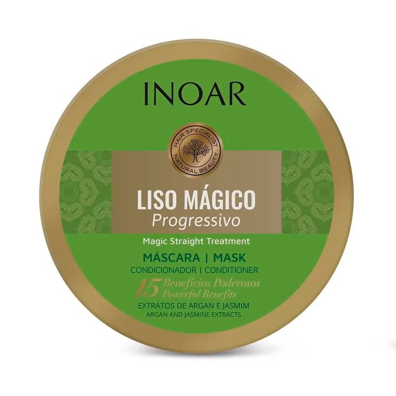 máscara capilar inoar liso mágico 250g