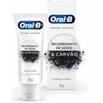 creme dental oral-b bicarbonato e carvao 90g