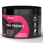 pré treino daaz sabor frutas vermelhas 100g