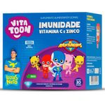 vitatoon kids imunidade c + zinco 30 gomas sabor uva maxnutri