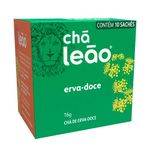 chá leão erva-doce 16g contém 10 sachês