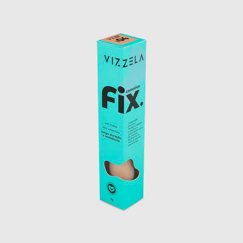 corretivo líquido vizzela fix cor 04