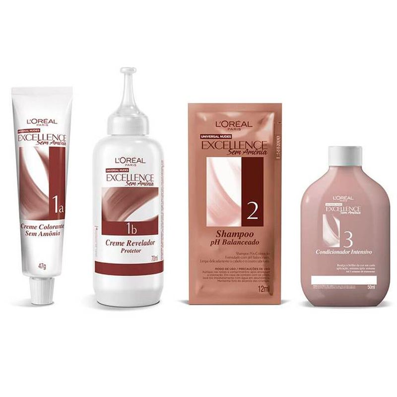 coloração imédia excellence sem amônia louro escuro universal 6u