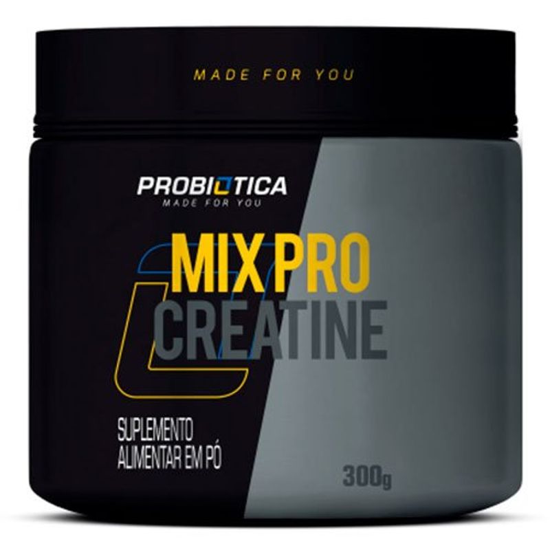 suplemento alimentar em pó mix pro creatine probiótica 300g