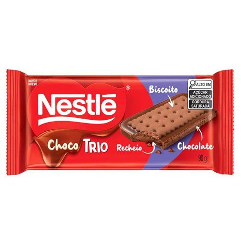 chocolate nestlé chocobiscuit 90g