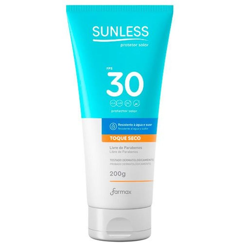 protetor solar corporal sunless fps30 200g