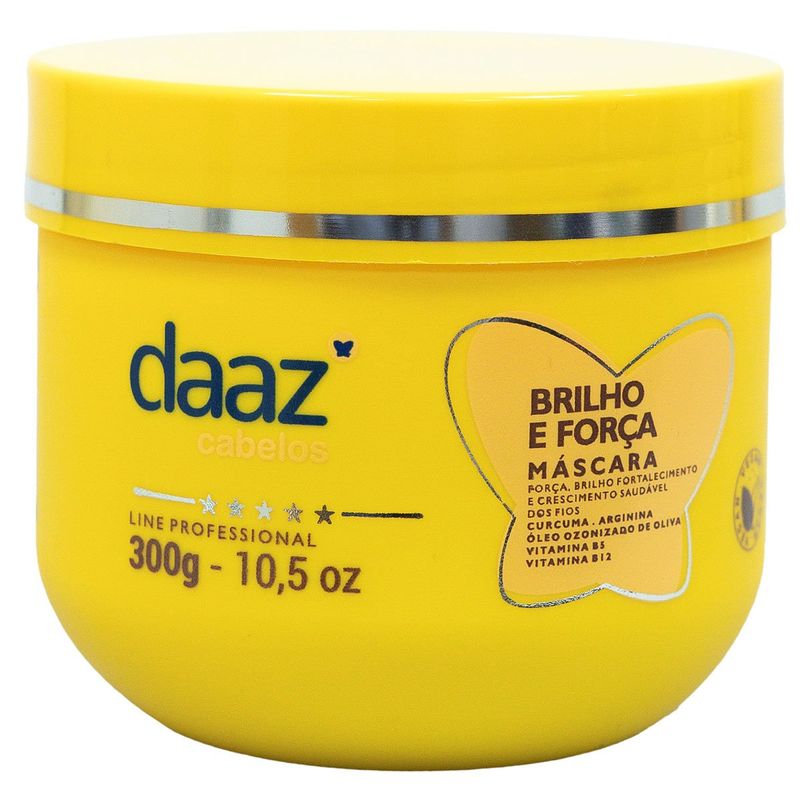 máscara capilar daaz brilho e força 300g