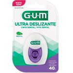 fio dental gum ultra deslizante menta 40m