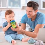 caneca infantil antivazamento lillo dinossauro 207ml