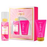 kit fiorucci lumière splash 200ml + loção hidratante 150ml