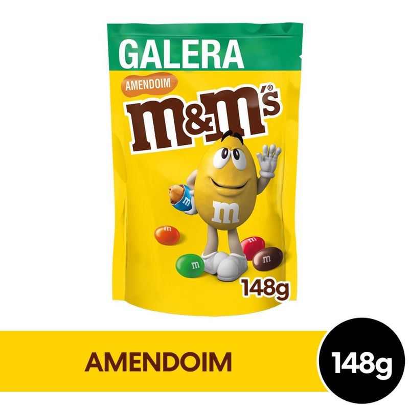 chocolate m&m amendoim 148g