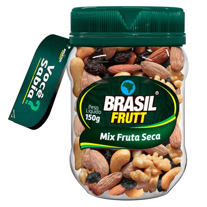 mix fruta seca brasil frutt 150g